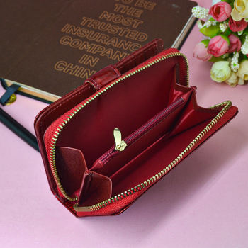 Moteriška odinė piniginė iš pirmo sluoksnio karvės odos, vidinis pamušalas iš karvės odos, verslo elitinis stilius, atspari vandeniui ir antibakterinė