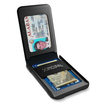 RFID кожен портфейл за карти – унисекс, пролет 2024, ултралек, устойчив на износване, защита от измами, автоматично изскачане на карти