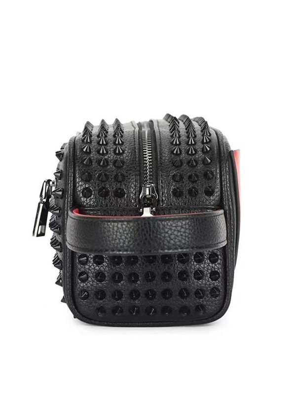 Vyrų PVC clutch rankinė su geometriniu raštu, poliesterio pamušalas, kasdieniam naudojimui