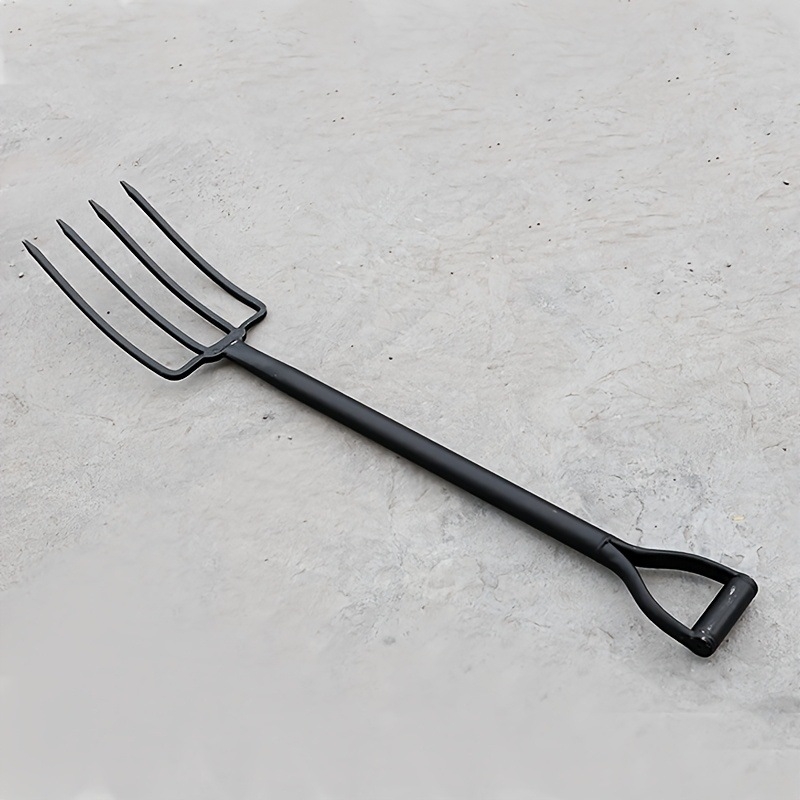 Dirvožemio apvertimo šakė – plieninė žemės ūkio priemonė, rankinis žemės kasymas, tinkama žemės ūkiui, pritaikytas apdorojimas