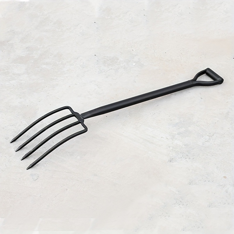 Dirvožemio apvertimo šakė – plieninė žemės ūkio priemonė, rankinis žemės kasymas, tinkama žemės ūkiui, pritaikytas apdorojimas