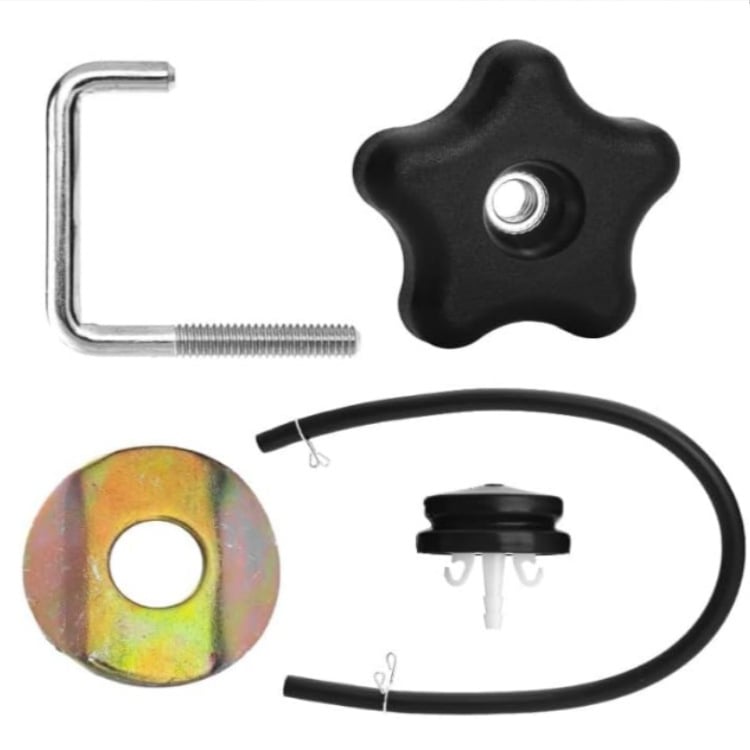 Σετ Gasket Knob Kit για το Power Clear Snow Blower Handle Lock, Μοντέλο 114-3779, PVC