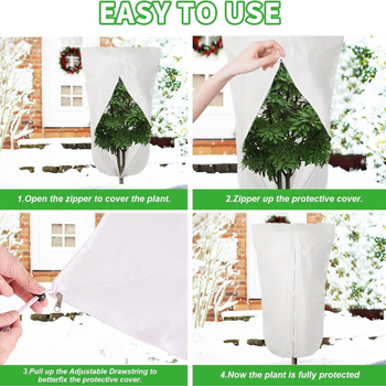 Profesionalni komplet za zaštitu vanjskih biljaka – polipropilenska netkana tkanina, zaštita od smrzavanja i toplinska izolacija