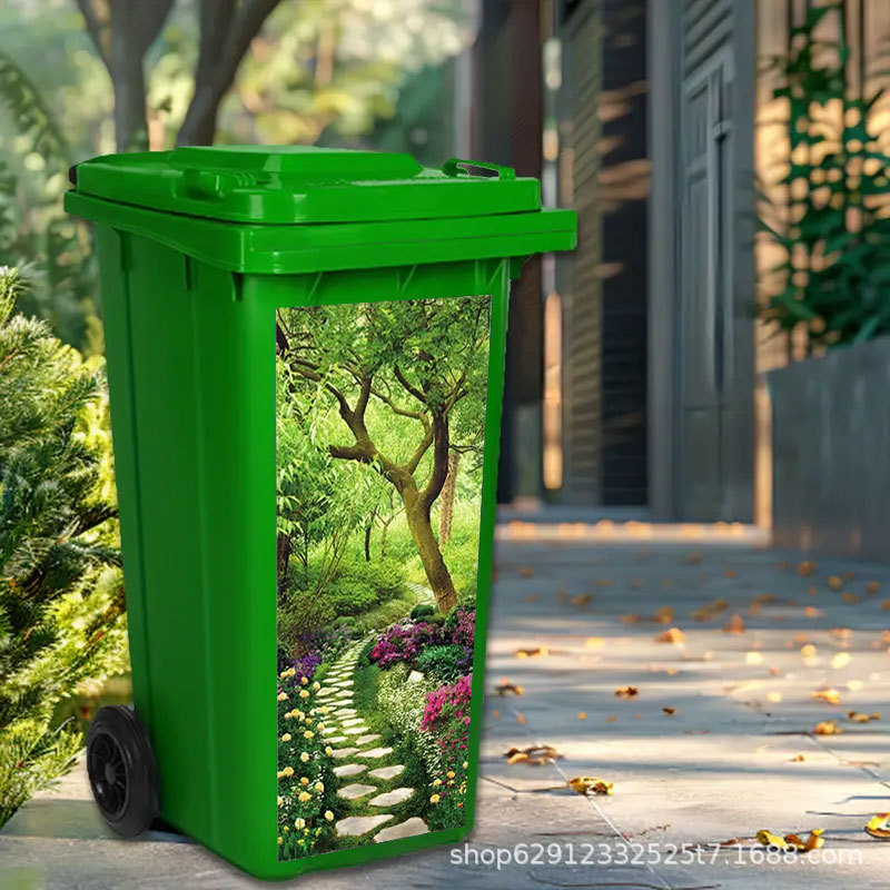 Sienos lipdukas – muralė su karikatūrų raštu, PVC medžiaga, lipnus, blizgantis ir atsparus vandeniui