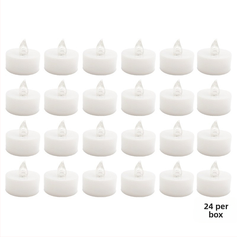 LED elektroninė žvakė, cilindrinis plastikinis korpusas, pusiau rankų darbo ir pusiau mechaninė gamyba