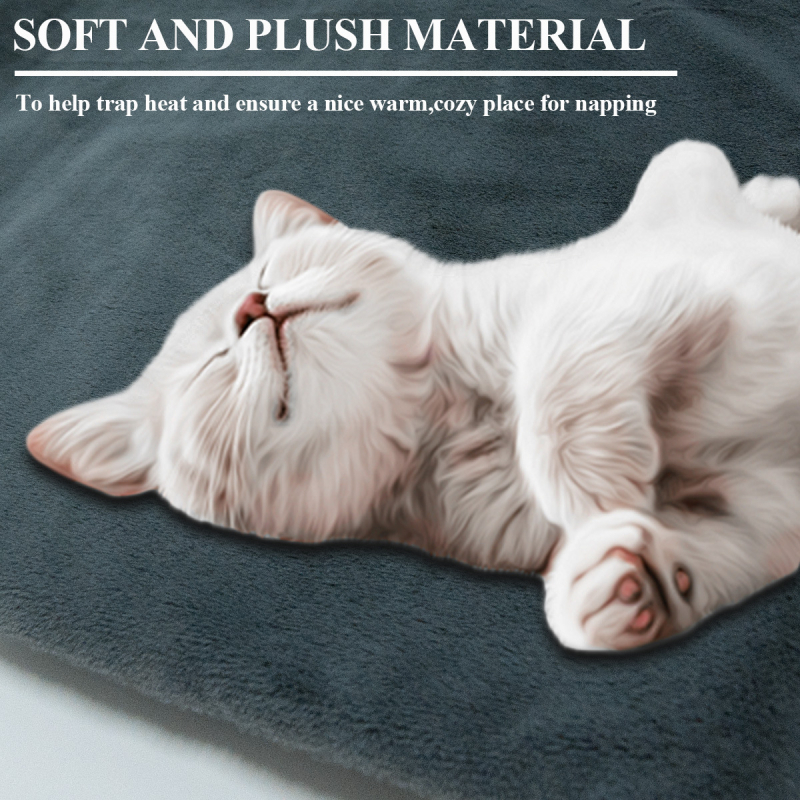 USB γραφένιο θερμαντικό μαξιλάρι για σκύλους, τρία επίπεδα ρύθμισης θερμοκρασίας, αντιολισθητικό, αδιάβροχο
