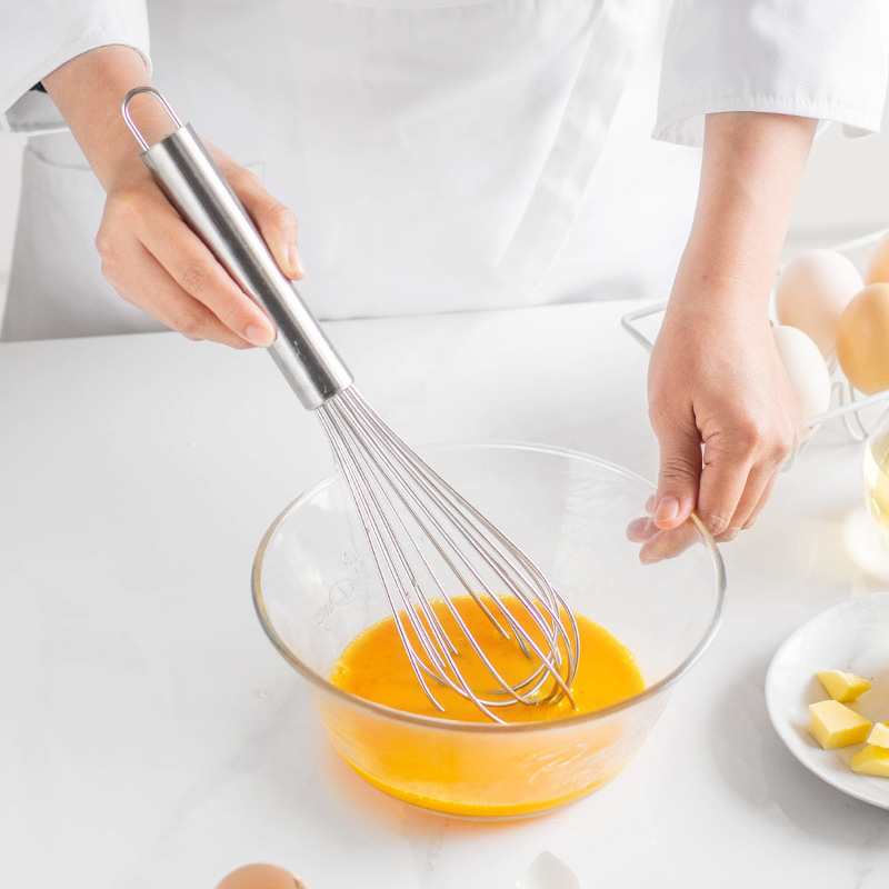 Ručni mikser za jaja od nehrđajućeg čelika – marke Biyou Kitchenware, porijeklo Yangjiang, Guangdong