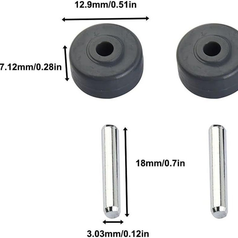 Колелце за подова четка на прахосмукачка Shark NV350/NV500 – малко колелце за замяна, за NV350/NV500, домашна употреба, подходящо за площи над 150 м²