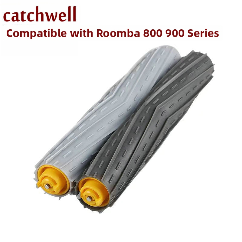 Catchwell Roboto dulkių siurbėjo priedai: pagrindinė šepetėlis 8-9 serijoms, 800 guminis šepetėlis, 900 ritinis šepetėlis, modelis H-V6-059