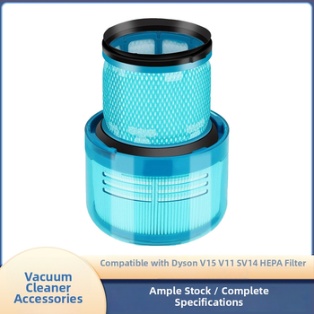 Galiniai HEPA filtras Dyson V15 dulkių siurbliui – filtravimo elementas, namų naudojimui, tinka plotui iki 150 m²