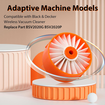 Blanc dulkių siurbimo filtro elementas Black & Decker BSV2020G