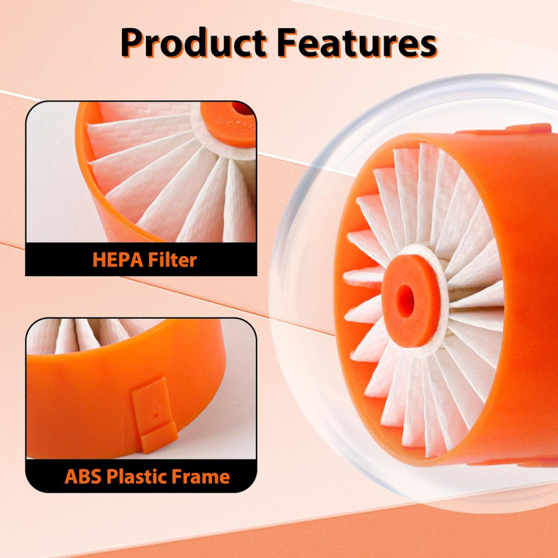 Blanc dulkių siurbimo filtro elementas Black & Decker BSV2020G