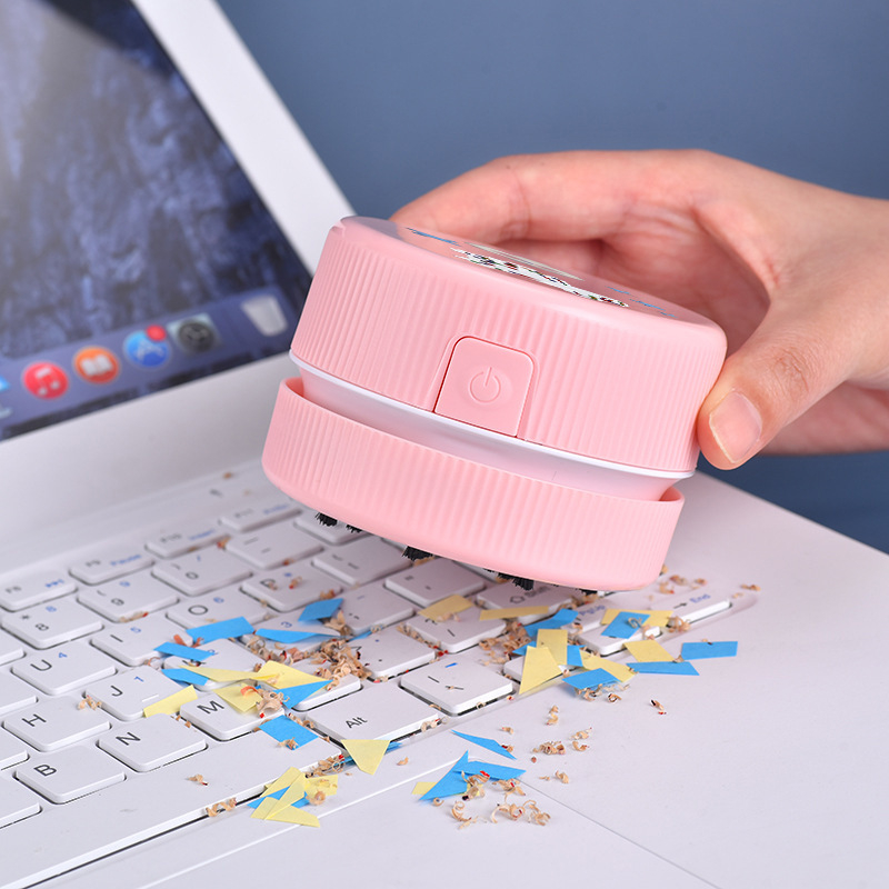 Nešiojamas biuro dulkių siurblys su įmontuota baterija, USB įkrovimas, ciklono siurbimo antgalis, sausas siurbimas, veikimo laikas daugiau nei 12 valandų