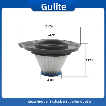 Vakuuminio siurbimo filtras Black and Decker HLVCF10, Gulite, 110-250V, 120W, rankinis valdymas