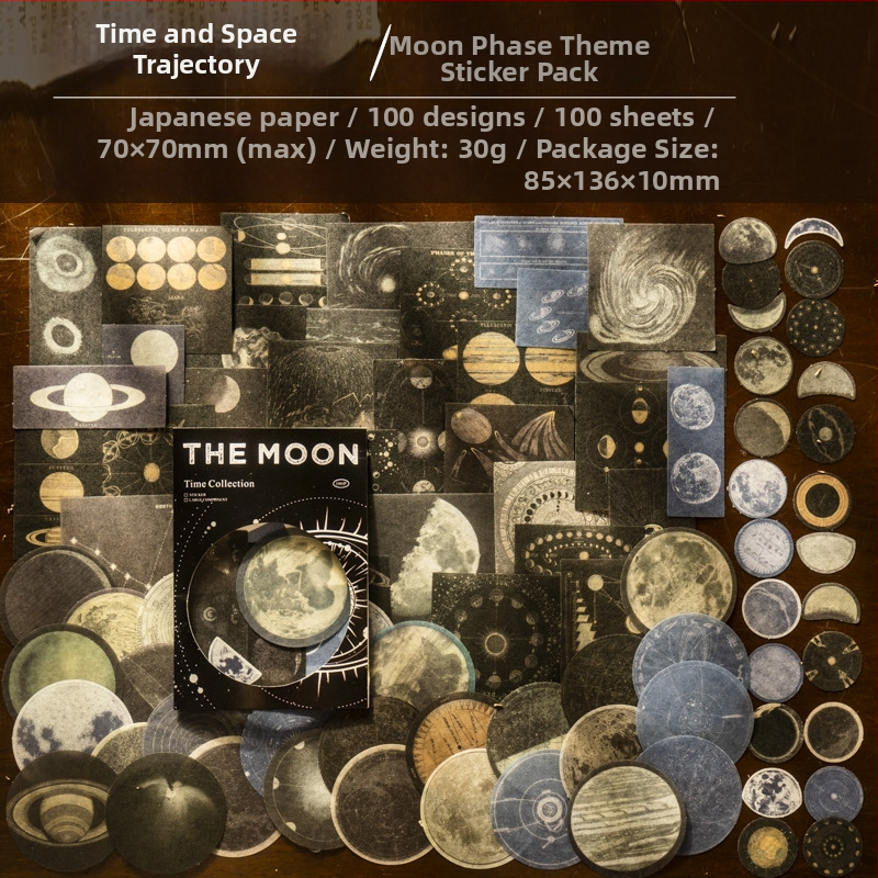 Time Collection Series - A good day Washi lipdukai dienoraščiui, japonų popierius, spauda, retro gėlių motyvas