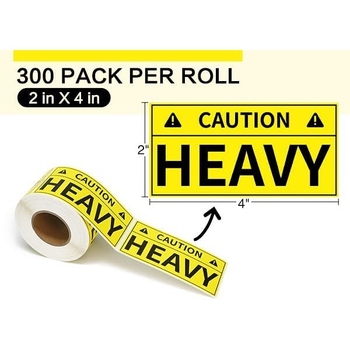 Kohandatud raskehoiatustähis transportseadmetele - Materjal: Copperplate paper; Kõrge eraldusvõimega trükk; Kohandatav; Toote number: WJF25102710