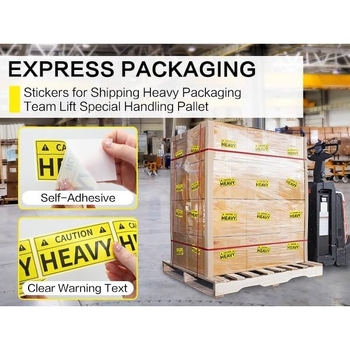 Kohandatud raskehoiatustähis transportseadmetele - Materjal: Copperplate paper; Kõrge eraldusvõimega trükk; Kohandatav; Toote number: WJF25102710