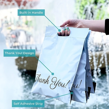 Poly Mailers, 50 vnt., prekės kodas jd601099521760158, kryžminė užsienio tiekimo galimybė