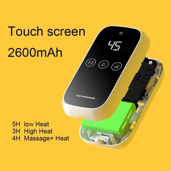 Μασάζ γάμπας με υπέρυθρη ακτινοβολία, ζεστό συμπίεση, μασάζ με αερόσακους, 3 ρυθμίσεις, μοντέλο Calf Massage