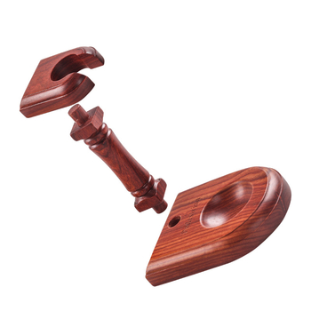 Masivinio medžio pypių laikiklis su mortise-tenon jungtimi, vertikalus vienetas, minimalistinis stilius, dekoratyvus ir kolekcionuojamas, logotipo spausdinimas galima