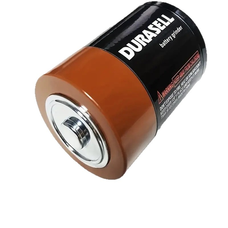 Baterijos formos tabako malūnėlis, cinko lydinys, 3 sluoksniai