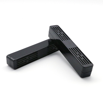 Cigaro drėkintuvas, ilgas stačiakampio formos, nešiojamas, vėjo atsparus, su saugojimo erdve