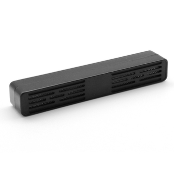 Cigaro drėkintuvas, ilgas stačiakampio formos, nešiojamas, vėjo atsparus, su saugojimo erdve