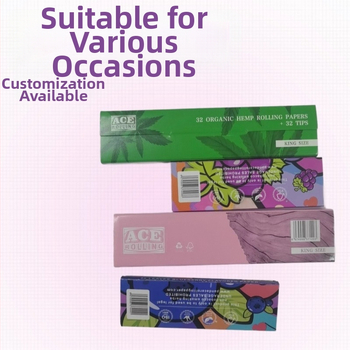 Eelnevalt vüritud raamatupaberi rull Can logoga, King Size, 32 Fine