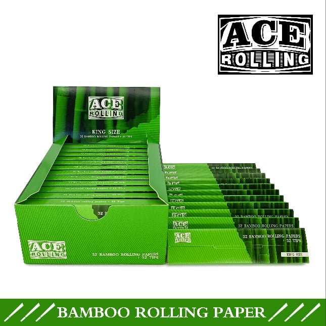 Ρολό βιβλίου χαρτιού με λογότυπο Can, προκυλισμένο, King Size, 32 Fine