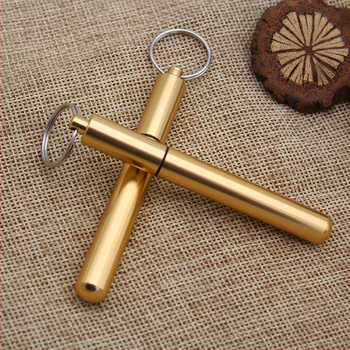 Sticluță rotundă pentru medicamente din aliaj de aluminiu, capac etanș impermeabil, mini etui chei și prim ajutor (Modelul 1086)