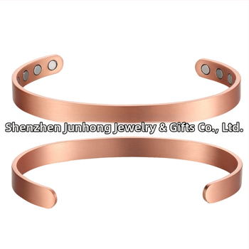 Magnetinė atveriama apyrankė iš vario, retro stilius, 22 g