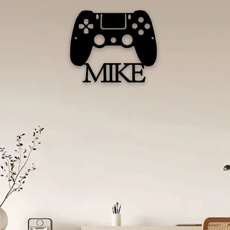 Εξατομικευμένο κρεμαστό με αγγλικό όνομα από σίδηρο, μεταλλική τέχνη με φως, μοτίβ Pagoda, προσαρμοστικό