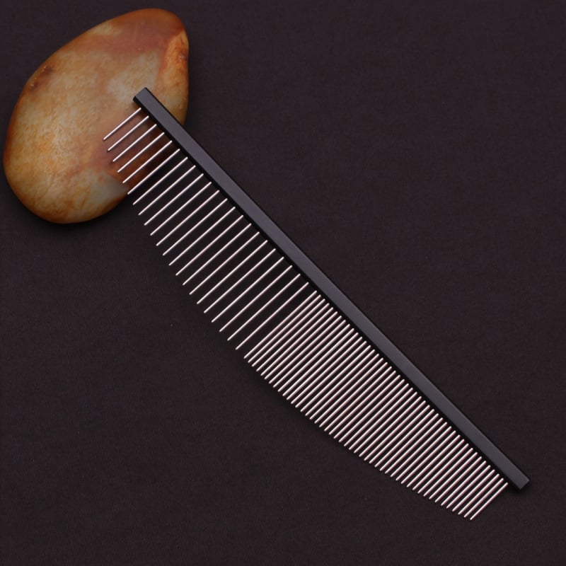 Šunims skirta nerūdijančio plieno gyvūnų šukos — plaukų iššukavimas, tarptautinis eksportas išskirtinis