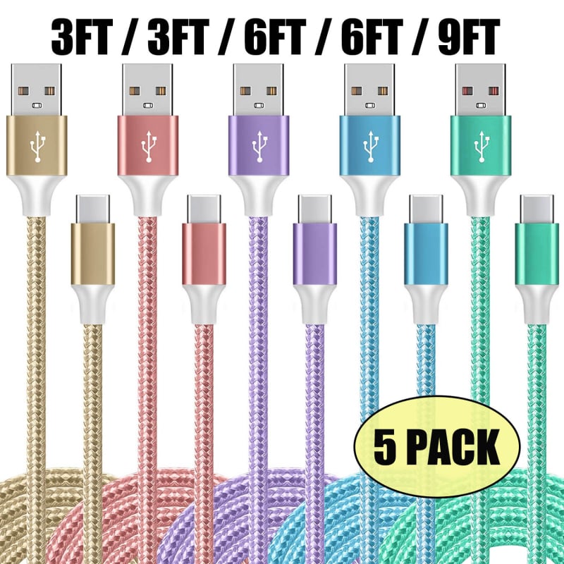 Huawei pintas USB-C duomenų kabelis, greitas įkrovimas, Android suderinamas