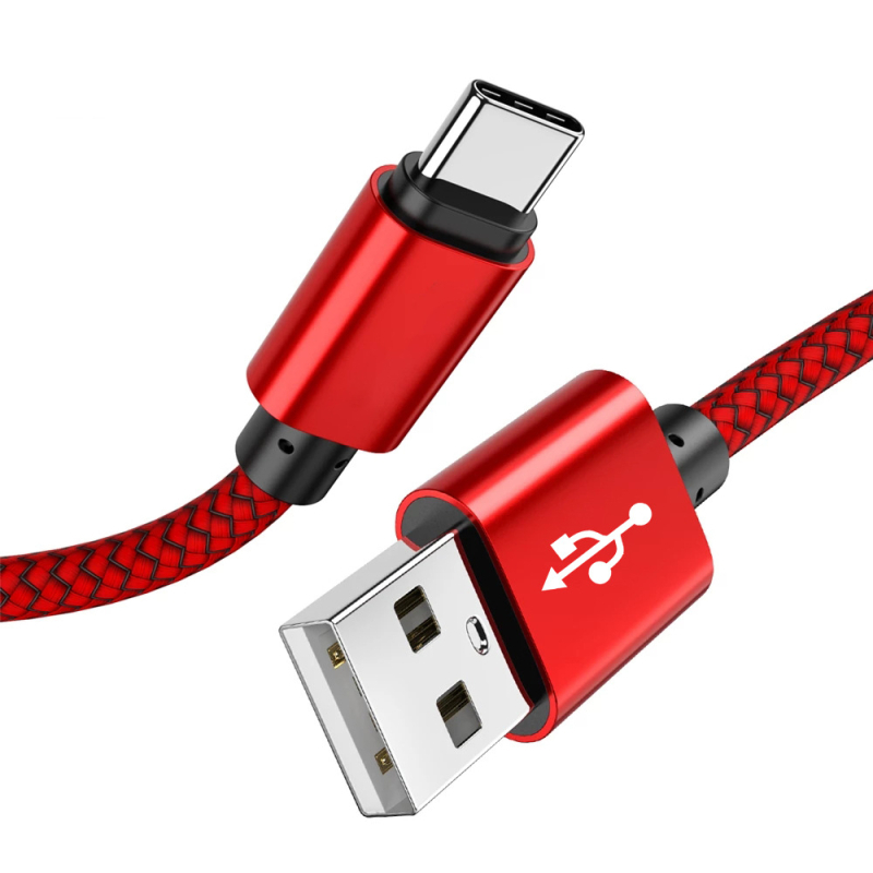 Dragon-Scale greito įkrovimo duomenų kabelis USB-C / Micro USB, aliuminio lydinys, 5V 3A, duomenų perdavimas