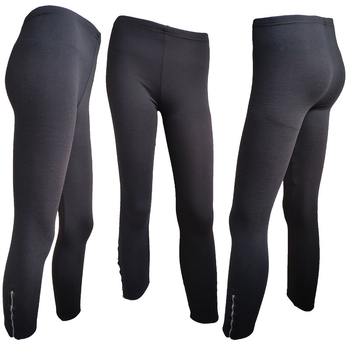 Kelnaitės su šonine užtrauktuku ir velūro įdėklu, rudeniui–žiema, 3/4 ilgio, 50% medvilnė, audinio svoris 250 g/m²