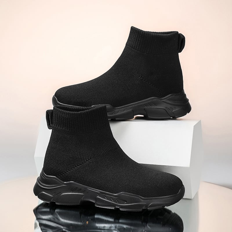 Gyerek Flywoven cipő – légáteresztő, könnyű, csúszásmentes EVA talppal, uniszex, tavasz–nyár–ősz