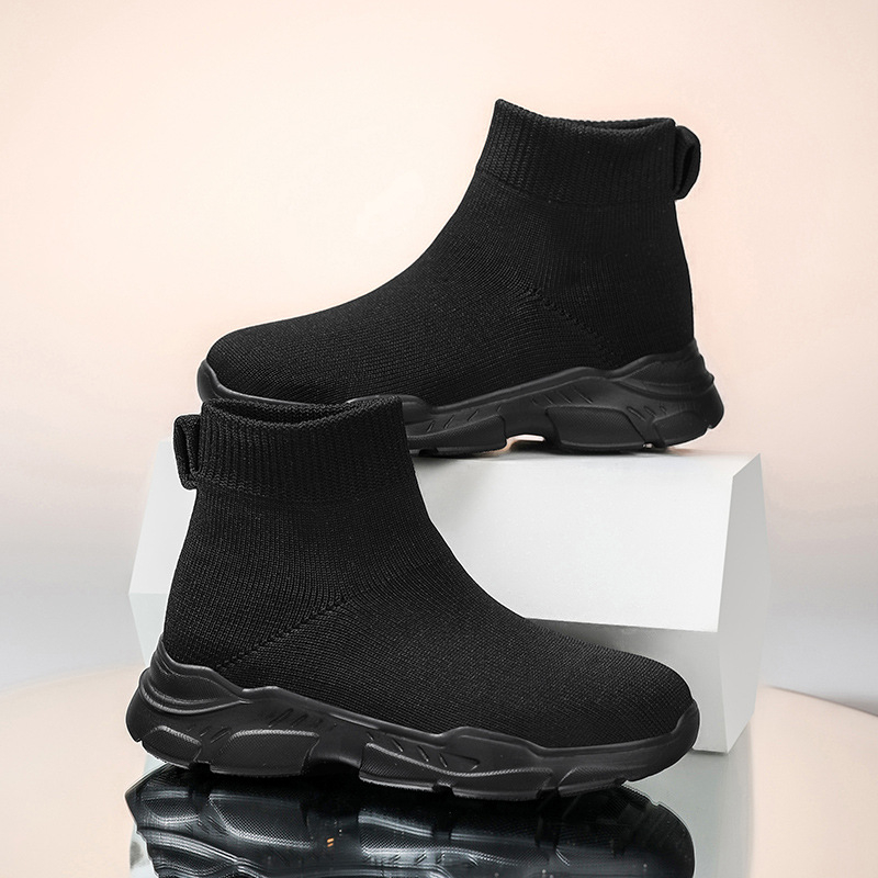 Gyerek Flywoven cipő – légáteresztő, könnyű, csúszásmentes EVA talppal, uniszex, tavasz–nyár–ősz