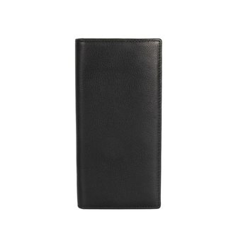 Vyrų odinė piniginė - vertikalus dizainas, pirmojo sluoksnio karvės odos, ultra lengvas, atsparus dėvėjimuisi, keli kortelių skyreliai, miesto paprastumas