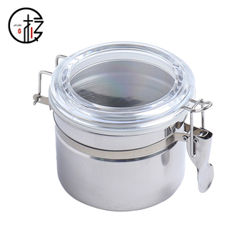 Extreme Gathering Кръгла кутия от неръждаема стомана за поддържане свежестта, капацитет под 300 мл