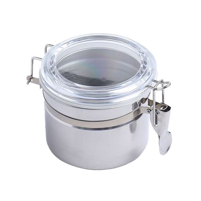 Extreme Gathering Кръгла кутия от неръждаема стомана за поддържане свежестта, капацитет под 300 мл