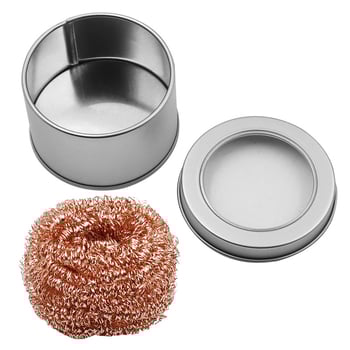 Suvirinimo geležies antgalio valytuvas su baze ir valymo kamuole