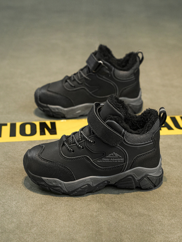 Vaikų žieminiai batai, dirbtinė oda, sportinio stiliaus, amžiaus grupė 4–16 metų