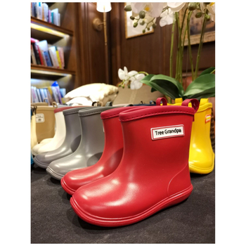 Vaikų lietaus batai su žemu krašteliu ir PU viršutine dalimi, skirti 1–3 metų vaikams