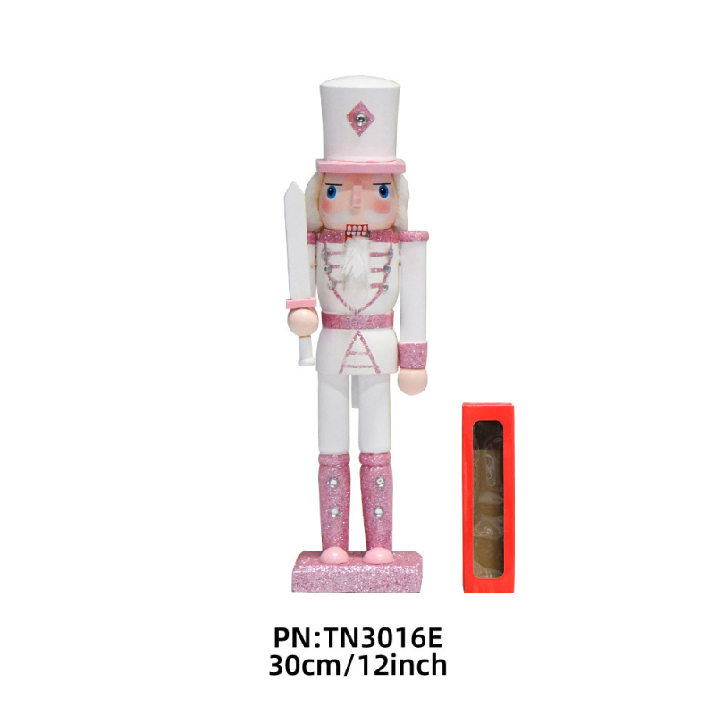 Nutcracker figūra - Europos stilius, medinė dekoracija Kalėdoms, šventės dovana