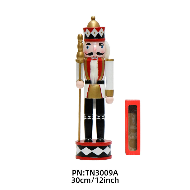 Nutcracker figūra - Europos stilius, medinė dekoracija Kalėdoms, šventės dovana
