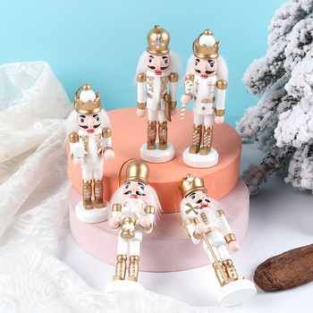 Medinis Nutcracker pakabukas – Kalėdinė dekoracija