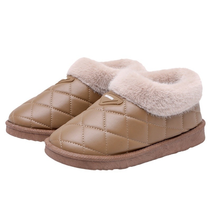 Ženske zimske tenisice s fleece iznutra, niski vrh, gumeni potplat, umjetni PU gornji dio, jednostavno obuvanje