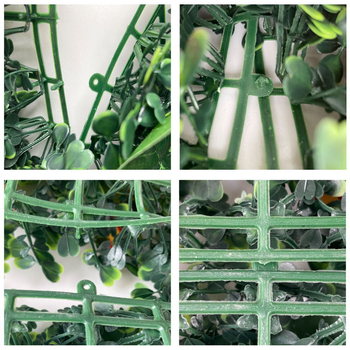 Augalų siena fone – plastikinė žolė su šilko gėlėmis; reljefinis paviršius, injekcinis formavimas; įvairovė: eukaliptas Milan, dirbtinės gėlės, papartis, persų stilius; vestuvėms, lauko naudojimui, fotografijos rekvizitai, namų dekorui