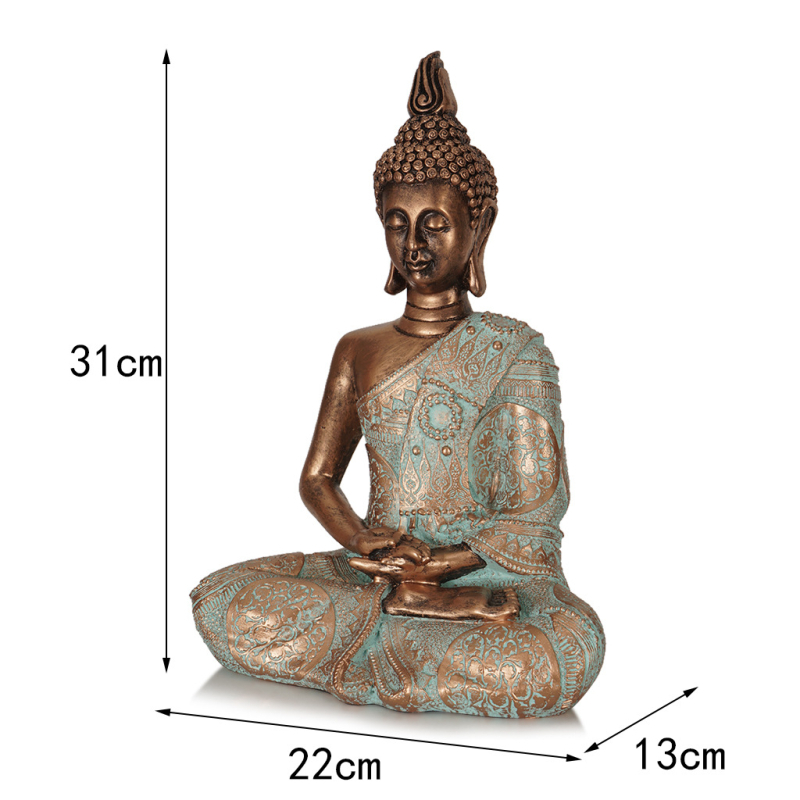 Buddha kip – Smola, Zen dekor od Yuhao; dar za vjenčanje, novi dom i korporativni pokloni